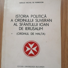 Istoria politica a ordinului suveran al sf. Ioan de Ierusalim - Ordinul de Malta