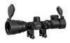 Luneta Airsoft 2-6x32 AOE Vector Optics, Zoom 2-6x, Reticul Iluminat Rosu/Verde, Sine RIS, Parasolar Inclus