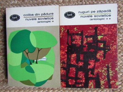 NUVELE SOVIETICE COLIBA DIN PADURE RUGURI DE ZAPADA 2 VOL COLECTIA BPT foto