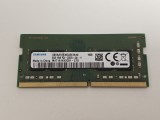 Memorie ram Laptop Samsung, 8GB, DDR4, 2666Mhz, 1Rx8, PC4-2666V, CL19, M471A1K43CB1-CTD, PC4-21300, 1.2V, non-ECC, Unbuffered, SODIMM, 260 pini