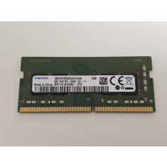 Memorie ram Laptop Samsung, 8GB, DDR4, 2666Mhz, 1Rx8, PC4-2666V, CL19, M471A1K43CB1-CTD, PC4-21300, 1.2V, non-ECC, Unbuffered, SODIMM, 260 pini