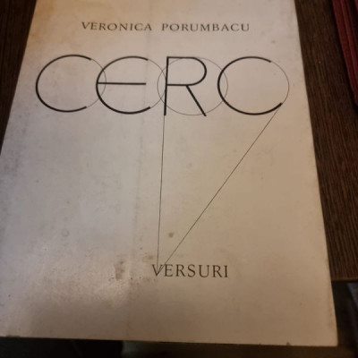 VERONICA PORUMBACU-CERC, dedicatie-autograf foto