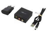 Convertor Digital-Analog 5V Goobay RCA și Toslink 58493
