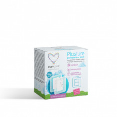 Plasture postoperator transparent si rezistent la apa Easycare 6x8cm 50 buccut