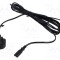 Cablu 2x0,75mm2 BS 1363 (G) mufe IEC C7 mamă PVC 5m negru POS