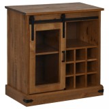 Cumpara ieftin Bufeta HALDEN cu usa glisanta 80x40x80 cm lemn masiv
