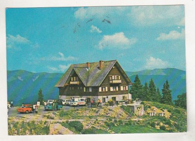 bnk cp Sinaia - Cabana Cota 1300 - circulata - marca fixa foto