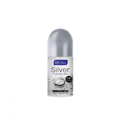 Antiperspirant Roll On, pentru barbati, Inelia, Revers, Silver, 50ml foto