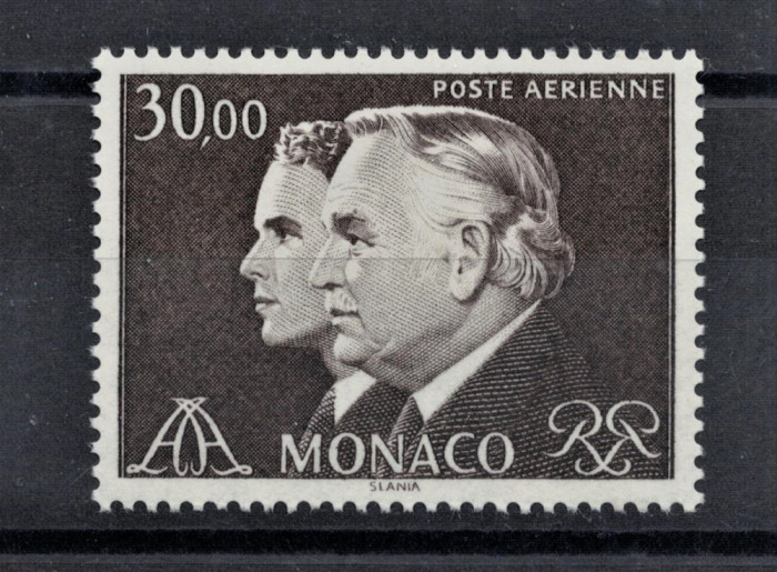 MONACO 1984 - Rainier III si Printul Albert /serie completa MNH (Michel 10&euro;)