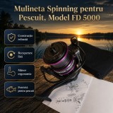 Mulineta Spinning pentru Pescuit, Model FD 5000