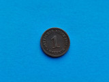 1 Pfennig 1908-F- Germania-XF+++patina, Europa