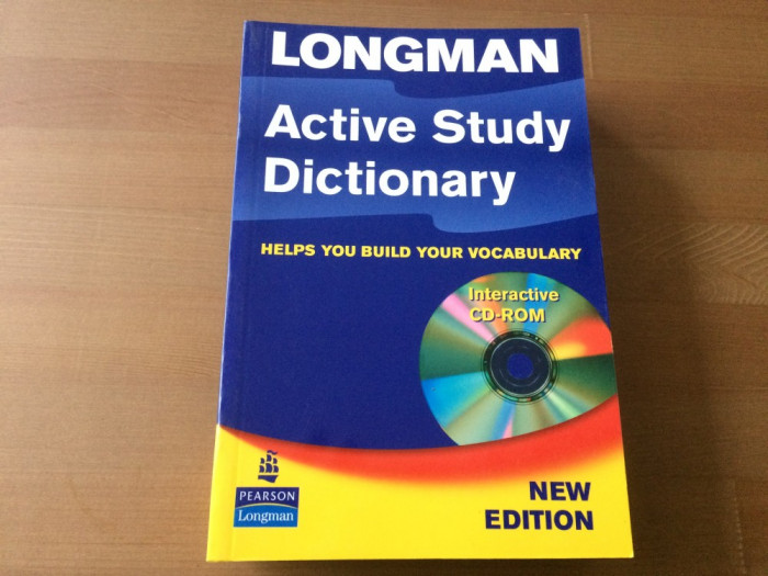 longman active study dictionary help you build your vocabulary interactiv cd rom