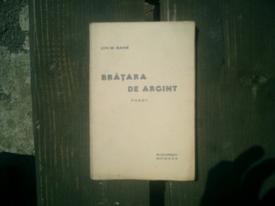 Bratara de argint - Ion M. Gane foto