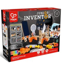 Set educativ constructie din lemn Hape 53 piese - Laborator de stiinta optica