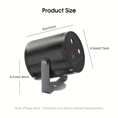 Proiector de lumini laser pentru petreceri etc. foto