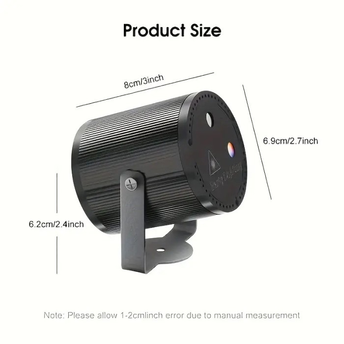 Proiector de lumini laser pentru petreceri etc.