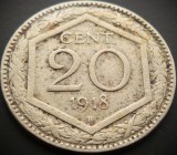 Cumpara ieftin Moneda istorica 20 CENT / CENTI - ITALIA, anul 1918 * cod 4340, Europa