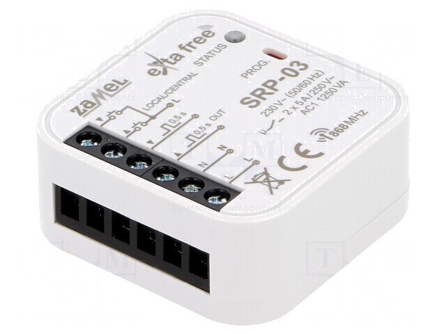 Controler Jaluzele EXTA FREE Metalic 230V SRP-03