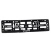 Set 2 Suport Numar Inmatriculare Auto Personalizat Volvo - Model European, Plastic Durabil, Montaj Simplu