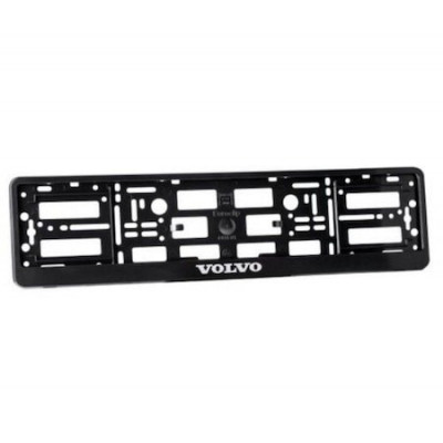 Set 2 suporturi numar inmatriculare personalizat-Volvo foto