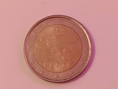 M3 C50 - Moneda foarte veche - 2 euro - Estonia - 2011 foto