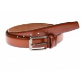 Curea barbati eleganta, din piele naturala, maro coniac 3.5 cm - DR1170CON