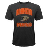 Anaheim Ducks tricou de copii All Time Great Triblend black - Dětsk&eacute; XL (14 - 16 let), Outerstuff