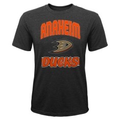 Anaheim Ducks tricou de copii All Time Great Triblend black - Dětsk&eacute; XL (14 - 16 let)
