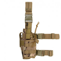 Toc pistol picior 2 Ways Left 8Fields Multicam