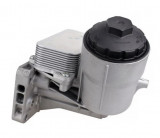 Radiator racire ulei motor, termoflot VW Touareg (7L), 01.2003-05.2010, motor 2.5 TDI, 128 kw, diesel, 70x172x38 mm, cu carcasa filtru, din aluminiu