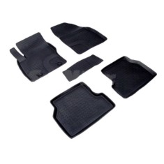 Covorase presuri cauciuc Premium stil tavita Ford Focus 2 2004-2011