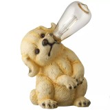 Cumpara ieftin Lampa solara LED filament caine polirasina H 25 cm
