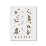 Cumpara ieftin Sablon 900x600x0.7mm Space Scara crestere baietei 1,5m Refolosibil, model MXSP7041