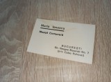 Cumpara ieftin MARIA IONESCU, MOASA COMUNALA *** CARTE DE VIZITA, CCA 1930