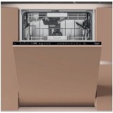 Masina de spalat vase incorporabila Hotpoint H8IHP42L, 14 seturi, 10 programe, 3D zone wash, Pornire cu intarziere, ActiveDry, Clasa C, 60 cm