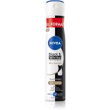 NIVEA Black &amp; White Invisible Silky Smooth spray anti-perspirant pentru femei 200 ml