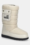 Love Moschino cizme de iarnă culoarea bej, JA24452G0NISM12A