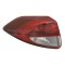 Stop spate lampa Hyundai Tucson (Tl), 09.2015-, spate, Stanga, partea exterioara; P21/5W+PY21W; cu suport becuri, TYC