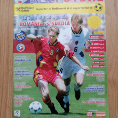 Revista Magic Fotbal 2009 - Romania - Suedia 2-2 C.M. 1994 - Florin Raducioiu