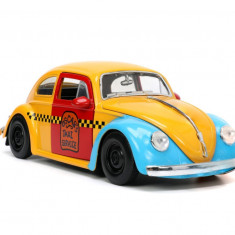 JADA MASINUTA METALICA SESAME STREET 1959 VW BEETLE 1:24