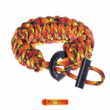 Bratara de supravietuire 6m din paracord Fire Bushmen - 5902194520768