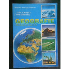 Jana Ionascu - Geografie. Manual pentru clasa a V-a (2000)