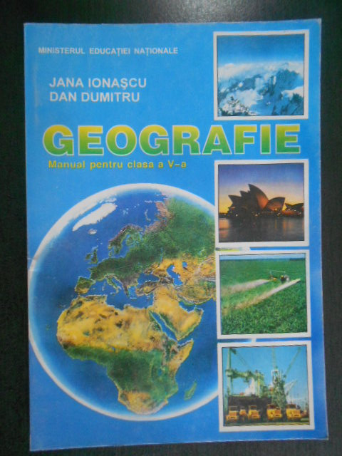 Jana Ionascu - Geografie. Manual pentru clasa a V-a (2000)