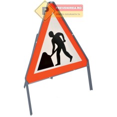 Indicatoare pliabile pentru santier foto