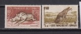 CONGO 1958 FAUNA MI.314-315 MNH +MH, Nestampilat