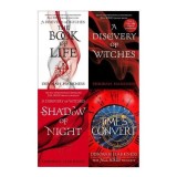 All Souls Trilogy Deborah Harkness Collection 4 Book Set (A Discovery of Witches, Shadow of Night, The Book of Life, Times Convert)