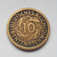 Germania - 10 rentenpfennig 1924 D foto