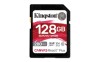 Card Memorie Kingston Canvas React Plus 128GB SDXC UHS-II Clasa 10 U3 V60 + Adaptor