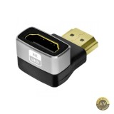 Adaptor Video LogiLink Angled HDMI - HDMI 8K Negru AH0005A