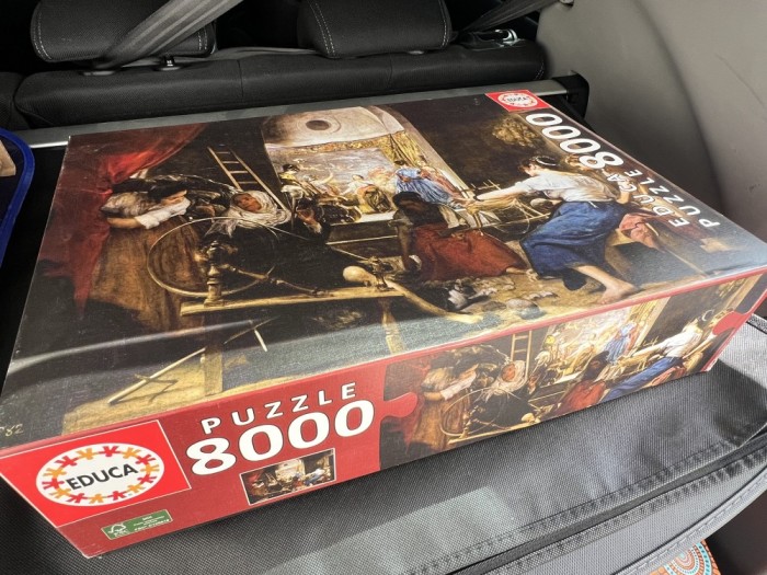 Puzzle 8000 de piese